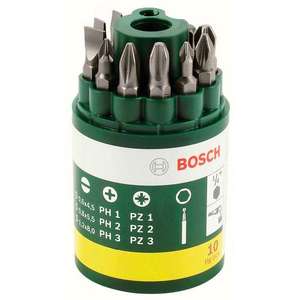 Bosch-ชุดดอกไขควง2607019454 (10ชิ้น) -เม็ดมีด3165140415729 EAN สำหรับการขันสกรูชุดบิต - Product Image 1