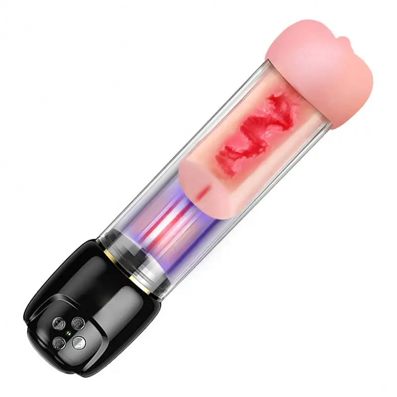 Vagina Artificial Meninas Gritar Masturbador Masculino Cup Penis Vacuum Pump Ampliação Ereção Brinquedos Sexuais para Homens Se Masturbando