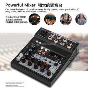 Tnh tg502 Xách Tay <span class=keywords><strong>5</strong></span> Kênh Trộn Giao Diện Điều Khiển DJ Điều Khiển Âm Thanh Giao Diện Điều Khiển Mixer Cho Sân Khấu Hiệu Suất Câu Lạc Bộ Bar Đảng - Product Image 3