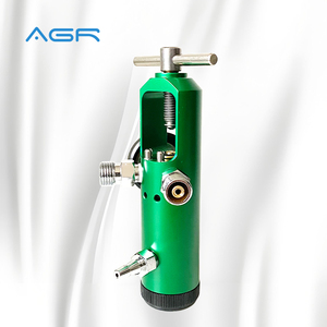 Regulador de Gas Económico en Oferta, Válvula de Aluminio CGA870, Regulador de Oxígeno Médico Tipo Click con Botella - Product Image 2
