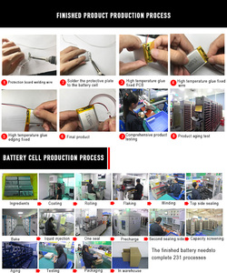 Batería de polímero de iones de litio KC BIS 361643 452530 200 mAh, ultrafina, ignífuga, barata, de 3,7 V, con 2 cables, para pulsera inteligente - Product Image 4