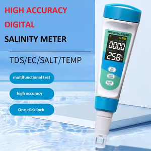 Nouveauté : <span class=keywords><strong>Testeur</strong></span> de salinité 4 en 1 pour <span class=keywords><strong>piscine</strong></span> et aquarium, <span class=keywords><strong>testeur</strong></span> de TDS, EC, <span class=keywords><strong>sel</strong></span> et température 4 en 1, mesureur de <span class=keywords><strong>sel</strong></span> de haute qualité pour usage domestique - Product Image 2