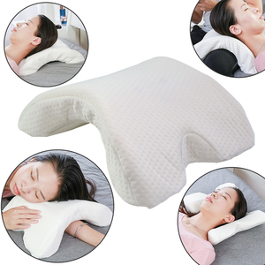 Avión, el hogar y la Oficina. 4 en 1 arco en forma de siesta almohada de espuma de memoria par almohada - Product Image 2