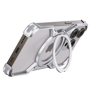 Armure magnétique arrière pour iphone 15 pro max coques de téléphone portable couverture <span class=keywords><strong>i</strong></span> <span class=keywords><strong>phone11</strong></span> 12 13 14 15 16 support de support - Product Image 4