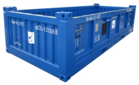 Conteneur de rangement DNV 271 pour équipements de levage offshore, pour la conservation de manilles, élingues, accessoires de levage, crochets de 5, 10 et 20 pieds.