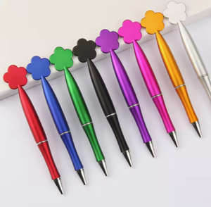 Bolígrafos de Metal con Diseño de Flor, Bolígrafos Multicolor Bonvada para Oficina, Escuela, Regalo - Product Image 1
