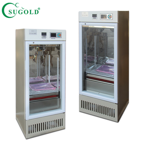 Incubatore orbitale refrigerato termostatico di tipo verticale da laboratorio con Display LCD - Product Image 2