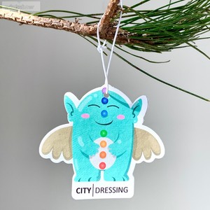 Feuilles désodorisantes pour voiture en papier de coton premium, parfum de luxe à suspendre pour automobile - Product Image 1