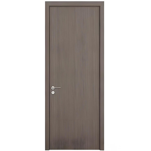 Puerta Interior de Madera Sólida de Lujo Ligero y Minimalista con Acabado Pintado al Horno, Estructura de Mortaja y Espiga, Duradera y No se Deforma - Product Image 2