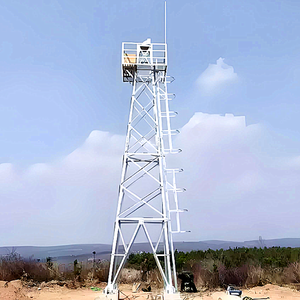 Torre de seguridad de la prisión de tamaño personalizado, torre de vigilancia de acero por protección contra incendios/riego agrícola/Torre de Telecomunicaciones - Product Image 2