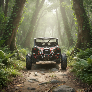 Kart à essence professionnel 1500cc, buggy 4x4, 4 places, véhicule tout-terrain avec moteur 150 CV, vitesse de 120 km/h, transmission 4x4/2x4 commutable - Product Image 1