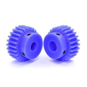 Chất Lượng Tốt Nhất Nhà Máy Tùy Chỉnh Im Lặng Mặc Nhựa Chịu Mài Mòn Màu Bánh Răng <span class=keywords><strong>Nylon</strong></span> Màu Đen Và Trắng Pom Bánh - Product Image 4