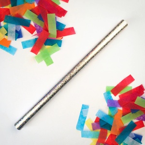 Venta caliente Color Run 30 cm venta al por mayor <span class=keywords><strong>Holi</strong></span> <span class=keywords><strong>polvo</strong></span> humo cañón de confeti - Product Image 3