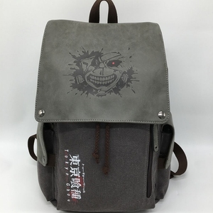 Sac à dos <span class=keywords><strong>Demon</strong></span> <span class=keywords><strong>Slayer</strong></span> Kimetsu No Yaiba My <span class=keywords><strong>Hero</strong></span> Academia Tokyo Ghoul en polyester et toile, sac d'anime - Product Image 5
