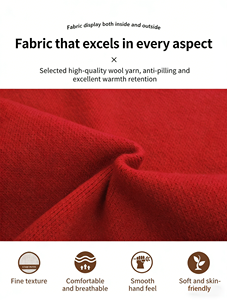Nouveau <span class=keywords><strong>pull</strong></span> d'hiver en tricot pour enfants, motif renne de <span class=keywords><strong>Noël</strong></span>, épais, pour garçons et filles - Product Image 2