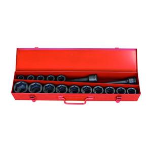KOKEN - 16245M 3/4'' <b>Impact</b> <b>socket</b> set in case (17 pcs.) - EAN 4991644414451 <b>IMPACT</b> <b>SOCKETS</b> AND ACCESSORIES - Product Image 1