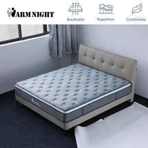 Matelas confortable en latex pour chambre à coucher bobines à ressort de poche euro top matelas matla en peluche 140 190 matelas king - Product Image 3