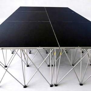 Plateforme de Scène Pliante en Aluminium Portable, Scène Mobile et Réglable en Gros - Product Image 1