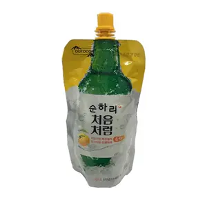 Corea Yuzu hielo Soju bebida máquinas de llenado