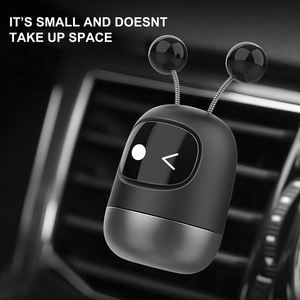 Bonito difusor de Perfume automático, difusores de Aroma de automóvil con forma de Robot, adornos de decoración, Clips de ventilación de aire, accesorios de Interior de coche - Product Image 2