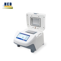 Cyclateur thermique PCR en temps réel professionnel HEB Chine avec écran tactile LCD de 7 pouces, respectueux de l'environnement, capacité de 96 échantillons pour laboratoire