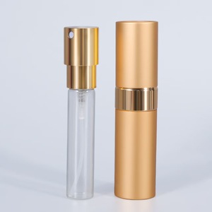 Oferta Especial: Botellas de Spray con Diseño Retorcido de 8ml y 10ml, Exterior de Aluminio e Interior de Vidrio para Perfume - Product Image 5