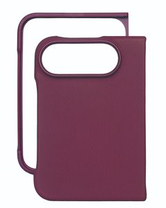 Coque <span class=keywords><strong>de</strong></span> téléphone portable en cuir PC avec autocollant anti-choc pour Iphone Duo 18 Fold 2-en-1, protection arrière avec boîte d'emballage - Product Image 2