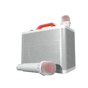 Junuo B18 Portable Karaoke Speaker Big Sound Home Audio Karaoke Speaker With Wireless Microphone