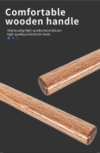 Martillo Industrial de Acero de Alta Resistencia con Cabeza Cuadrada y Mango de Madera para Cerrajeros y Carpinteros (Personalizable OEM) - Product Image 3