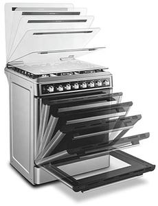 Xunda, Кухонная техника для домашнего использования, 5 конфорок, газовая плита с духовкой - Product Image 5