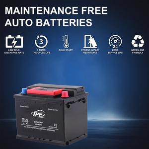 DIN60 MF 12V60AH Batteries automatiques sans entretien <span class=keywords><strong>Batterie</strong></span> de voiture <span class=keywords><strong>AGM</strong></span> au plomb - Product Image 3