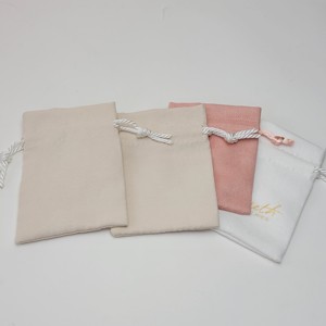 Bolsas de Regalo de Gamuza Beige, Envío Gratis, Bolsas de Embalaje Reciclables de Terciopelo y Franela para Relojes, Gafas, Collares, Joyas, Bolsa Protectora contra el Polvo - Product Image 6