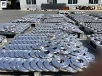 Flange PL Berkualitas Tinggi Baja Tahan Karat PN16 1218H10T RF 304 321 GOST 33259-2015 Standar CE DN200 DN150 Flange Pelat