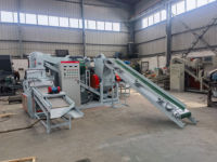 Granulateur de câbles en cuivre pour recyclage, moteur 300-400 kg/h, système de broyage et de séparation automatique pour cuivre et plastique entièrement recyclés