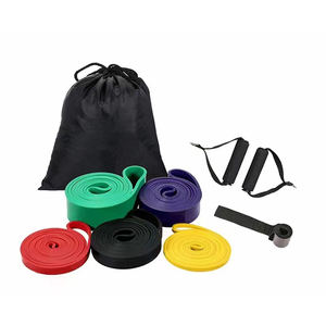 YETFUL Fasce Elastiche per Allenamento in Gomma Naturale Antiscivolo Ecologiche per Esercizi di Resistenza e Assistenza Pull-up per Adulti - Product Image 3