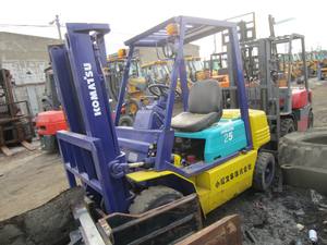 Carretilla elevadora diésel Komatsu de 2,5 toneladas con motor de camión de Komatsu usado 2.5ton Fd25 Komatsu 3t carretilla elevadora diésel de 5 toneladas Fd100 - Product Image 5