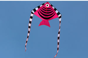 Cometa con Diseños de <span class=keywords><strong>Peces</strong></span> Chinos al por Mayor para Niños, 120x100cm, Poliéster 190T - Product Image 4