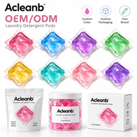 Capsules de lessive à chambre unique de 8g, emballage en pot plastique, fourniture OEM sous marque privée pour les marques de produits de lavage domestique