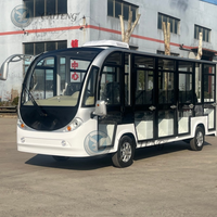 Bus électrique/à essence Caiteng chinois 8/11/14/17/20/23 places, 6 mètres, moteur à batterie, bus de tourisme de luxe, vitesse maximale de 30 km/h