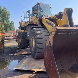 Chargeuse sur pneus KOMATSU WA600-6, capacité de 60 tonnes, équipement de construction lourd d'occasion, moteur Cummins, pompe Denison, modèle 2019 - Product Image 2