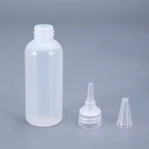 Hot Sales LingKa LK02 HDPE <b>Squeeze</b> <b>Bottle</b> for Essential Oils & Cosmetic Skincare with Frosted Surface Printing - Product Image 1