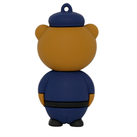 Promosi kartun beruang PVC USB 2.0 Flash Drive USB Disk Hadiah tipe Antarmuka