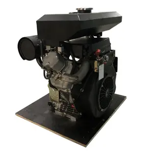 Genuine scdc Air cooling 4 stroke 2 cylinder 13kw R2V88 generator engine