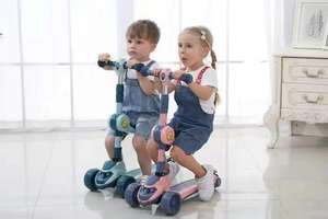 Commercio all'ingrosso più economico 3 In 1 pieghevole per bambini Kick giocattolo per bambini Balance Bike Scooter 3 ruote con sedile per bambini di età <span class=keywords><strong>2</strong></span> 3-4 5 10 <span class=keywords><strong>anni</strong></span> - Product Image 3