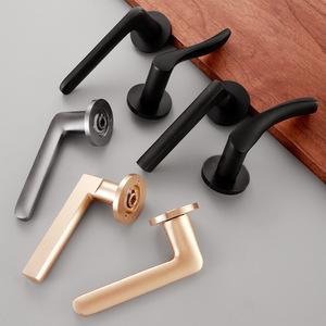 Furniture Door Lock Handle Anti-insertion Lock Body for Bedroom Bathroom Door Lock with Good Price - Product Image 6