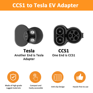 Adaptador CCS Combo 1 de 250kW para Tesla, Cargador Rápido de CC de 150-400A, Enchufe de Conversión NACS de 500-1000V para Vehículos Eléctricos Tesla - Product Image 4