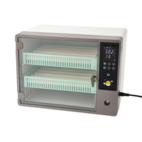 Incubateur à œufs entièrement automatique à haut taux d'éclosion, capacité de 50 œufs, type à rouleaux, petit incubateur à œufs automatique