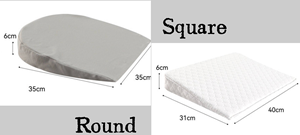 <span class=keywords><strong>Almohada</strong></span> <span class=keywords><strong>de</strong></span> Lactancia para Bebés Recién Nacidos 100% Algodón con Cojín Inclinado <span class=keywords><strong>de</strong></span> Espuma Viscoelástica para Dormir y Alimentar - Product Image 2