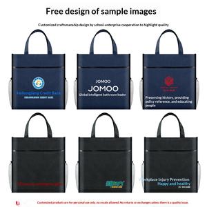 Sac fourre-tout imperméable de grande capacité, sac de rangement pour documents d'informations scolaires, utilisé pour les réunions d'affaires et les conférences de formation - Product Image 4