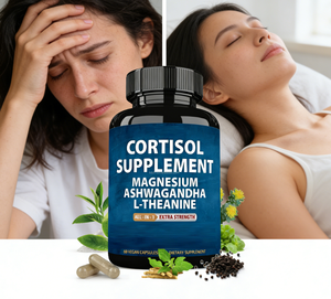 Capsules à base de plantes OEM pour la gestion du cortisol avec <span class=keywords><strong>L</strong></span>-Théanine pour la détoxification, le soutien du sommeil et le soulagement du stress pour les femmes - Product Image 3